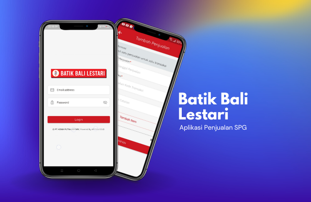 Aplikasi Penjualan SPG – Batik Bali Lestari