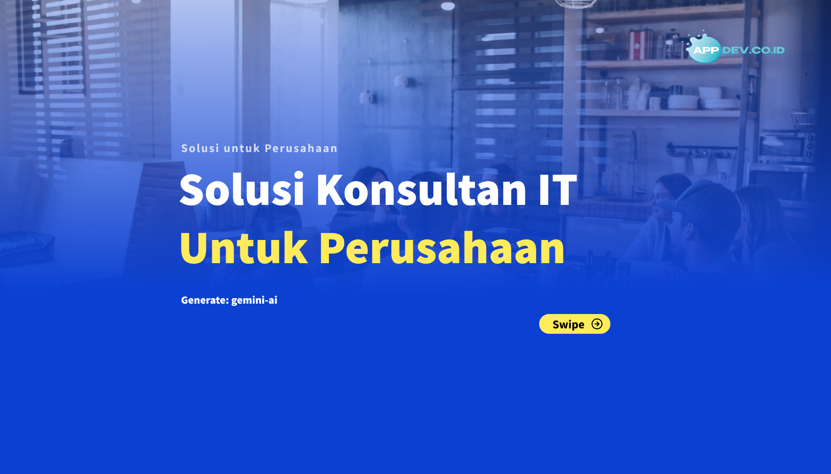 Konsultan IT untuk perusahaan