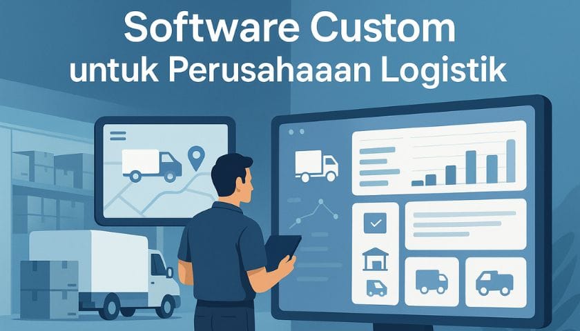 software custom untuk perusahaan logistik