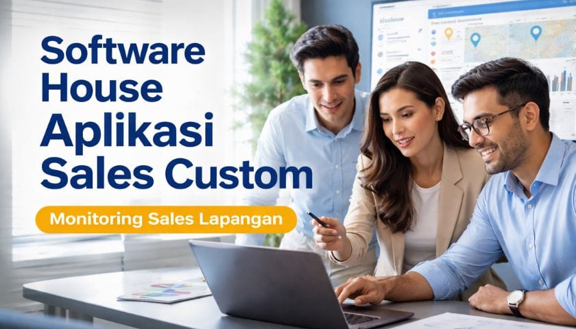 Software House Aplikasi Sales Custom