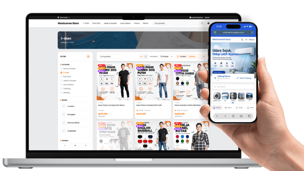 e-Commerce Appdev Terbaik - 1